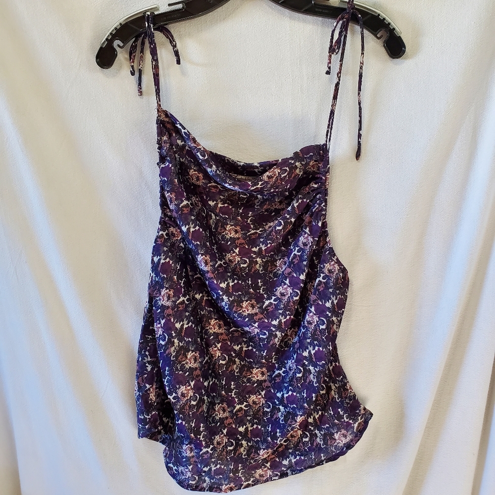 Free People Intimately Nights In Cami Top in Purple XL